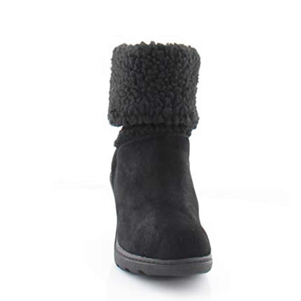 ANNE KLEIN Harvest black suede winter boots 9.5 NIB - Picture 5 of 6